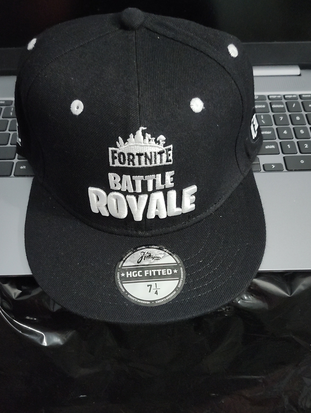 Battle Royale Black Fitted Cap